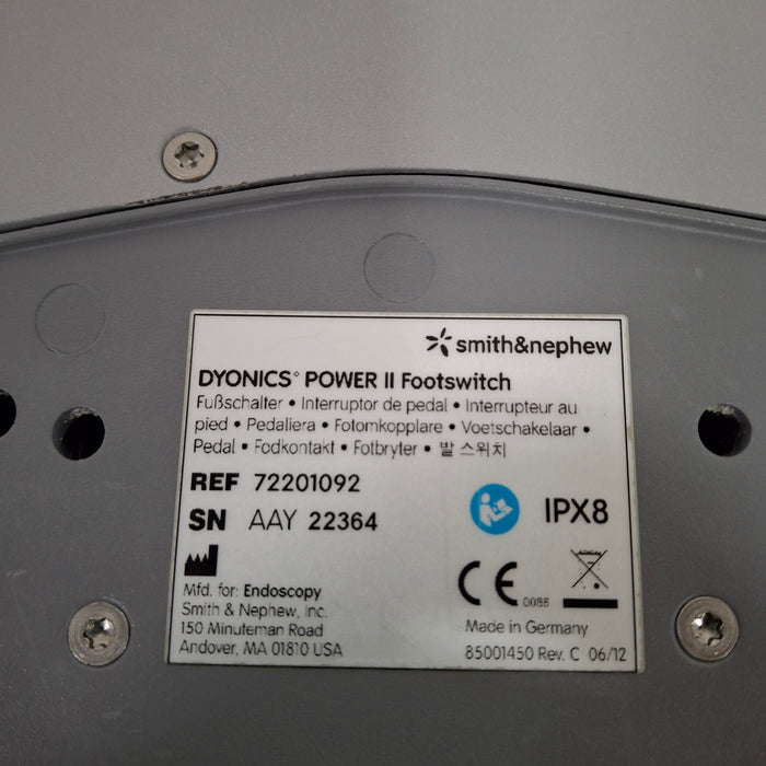 Smith & Nephew Dyonics Power 72200873 Control Unit