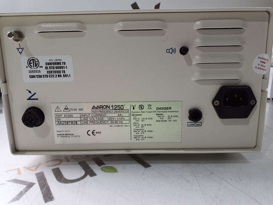 Bovie Aaron 1250 Electrosurgical Unit