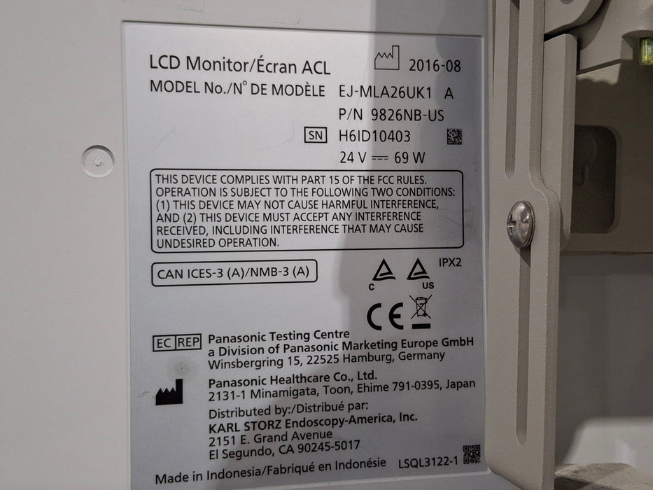 Karl Storz EJ-MLA26UK1 26" LED Surgical Display