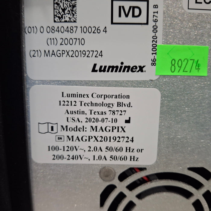 Luminex Corporation Magpix Multiplex Microplate Reader
