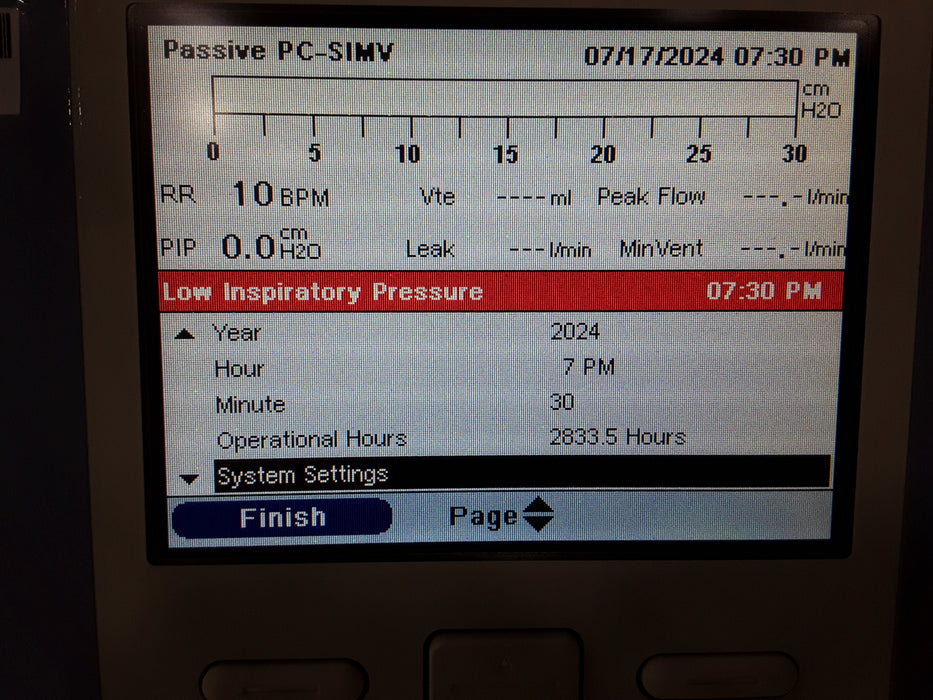 Respironics Trilogy 202 Ventilator