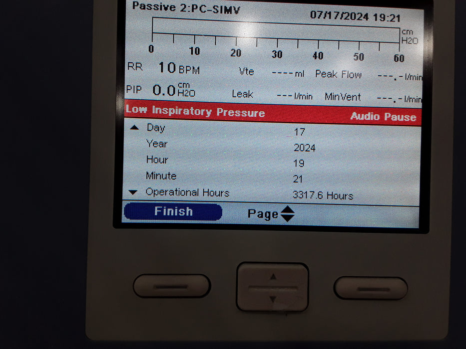 Respironics Trilogy 202 Ventilator