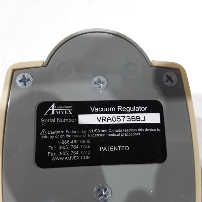 Amvex Vacuum Regulator