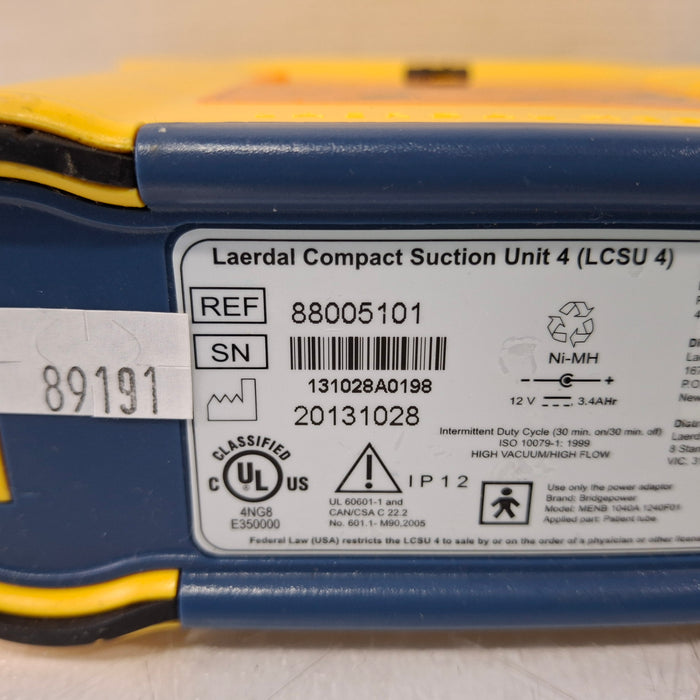 Laerdal Medical Compact Suction Unit 4 LCSU