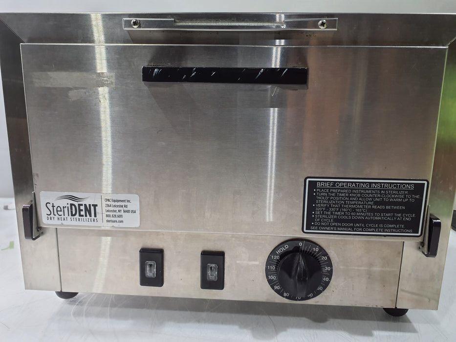 CPAC Equipment, Inc. SteriDENT 200 Dry Heat Sterilizer