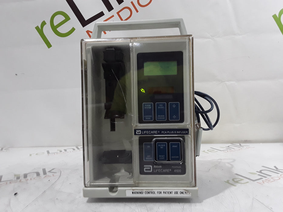 Hospira LifeCare 4100 PCA Plus II Infusion Pump