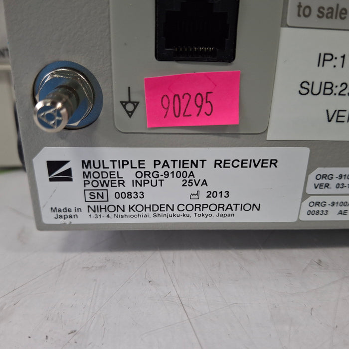 Nihon Kohden ORG-9100A Multiple Patient Receiver