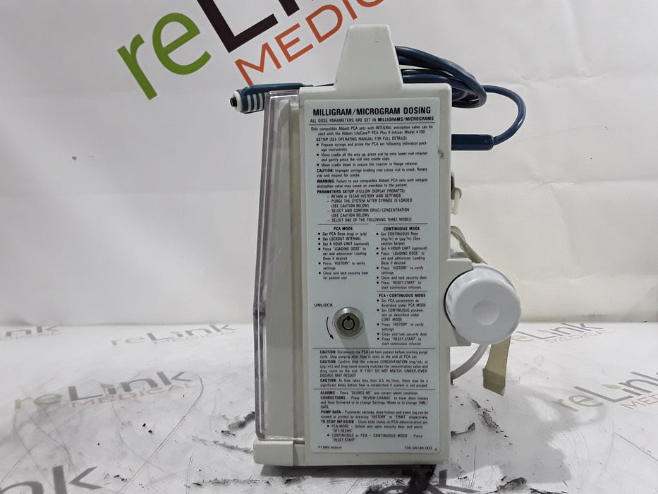 Hospira LifeCare 4100 PCA Plus II Infusion Pump