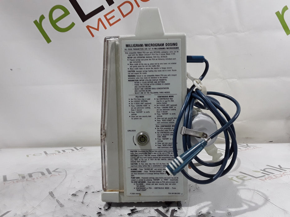 Hospira LifeCare 4100 PCA Plus II Infusion Pump