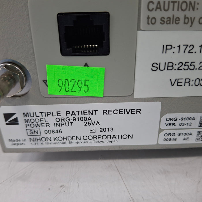 Nihon Kohden ORG-9100A Multiple Patient Receiver