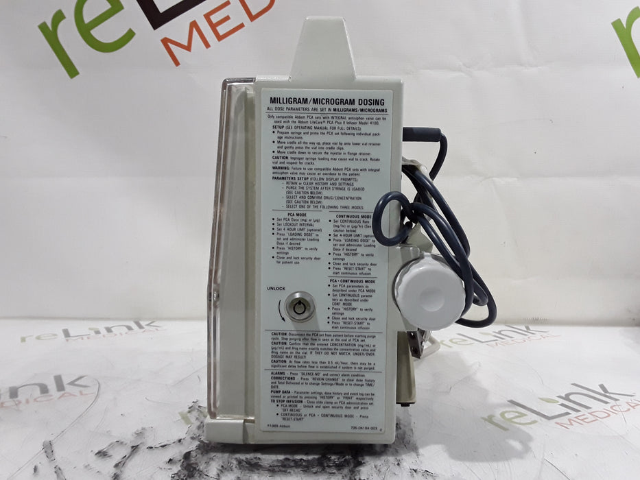 Hospira LifeCare 4100 PCA Plus II Infusion Pump