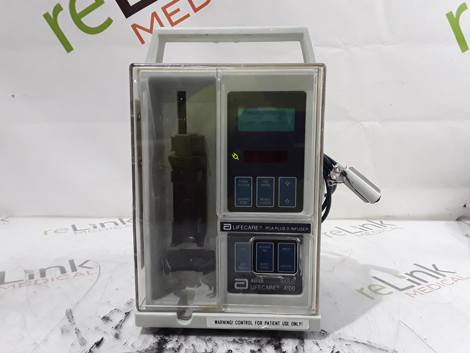 Hospira LifeCare 4100 PCA Plus II Infusion Pump