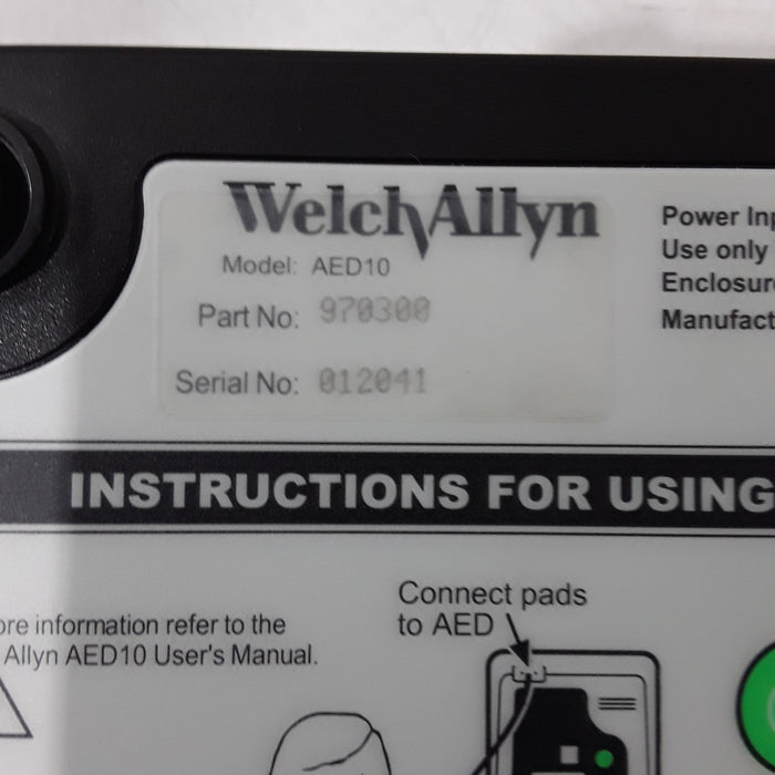 Welch Allyn AED10 Defibrillator