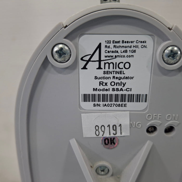 Amico Corp Suction Regulator