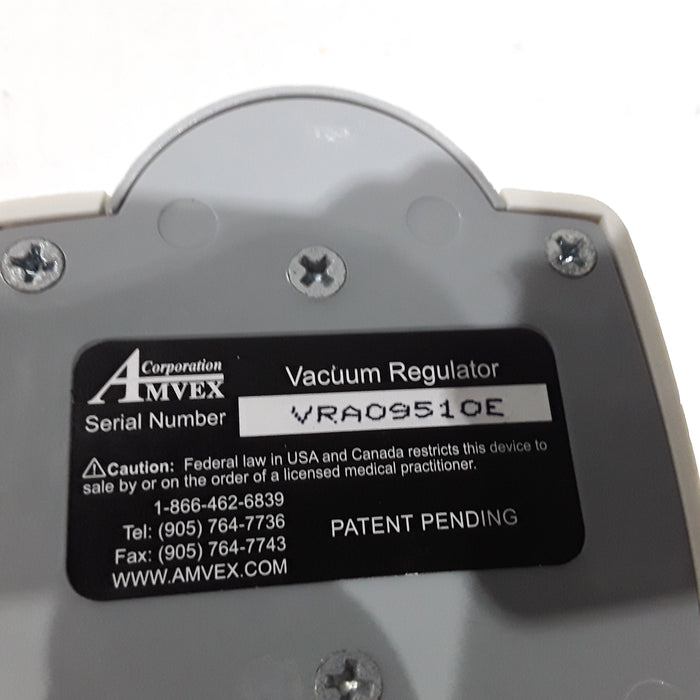 Amvex Vacuum Regulator