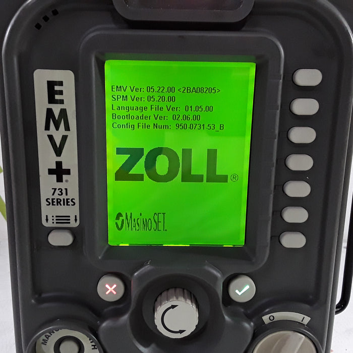 Zoll Impact Uni-Vent 731 EMV+ Ventilator