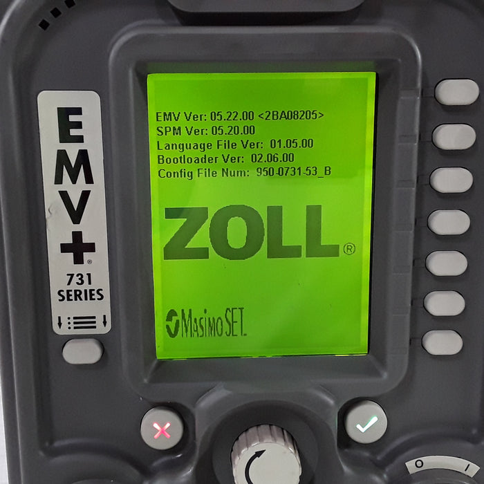 Zoll Impact Uni-Vent 731 EMV+ Ventilator