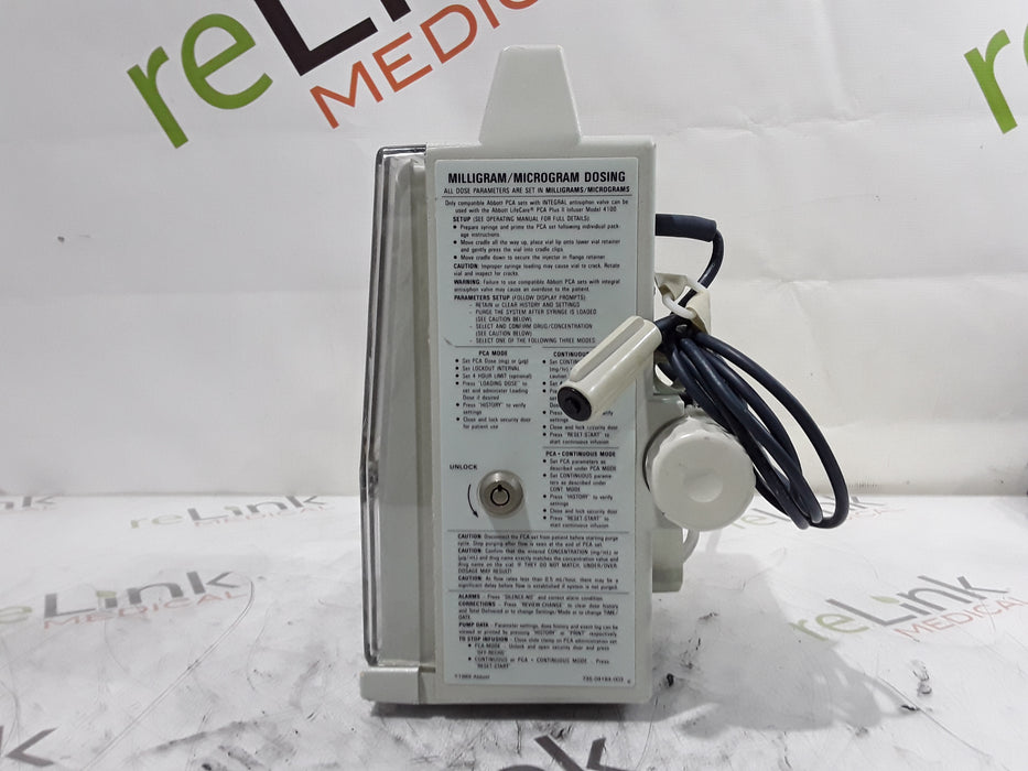 Hospira LifeCare 4100 PCA Plus II Infusion Pump