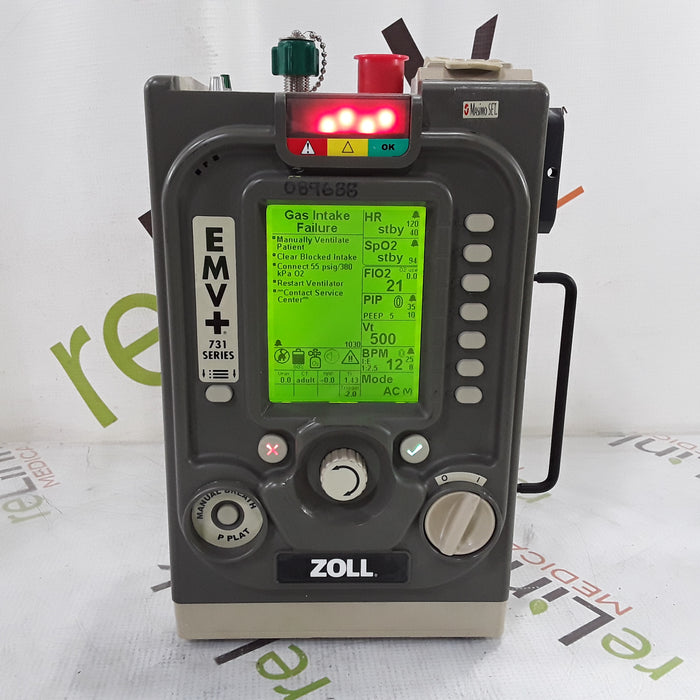 Zoll Impact Uni-Vent 731 EMV+ Ventilator