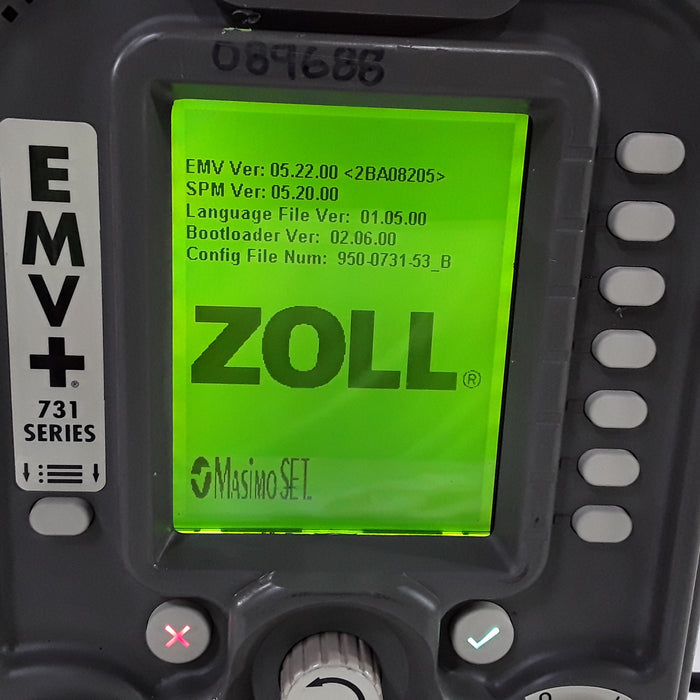 Zoll Impact Uni-Vent 731 EMV+ Ventilator