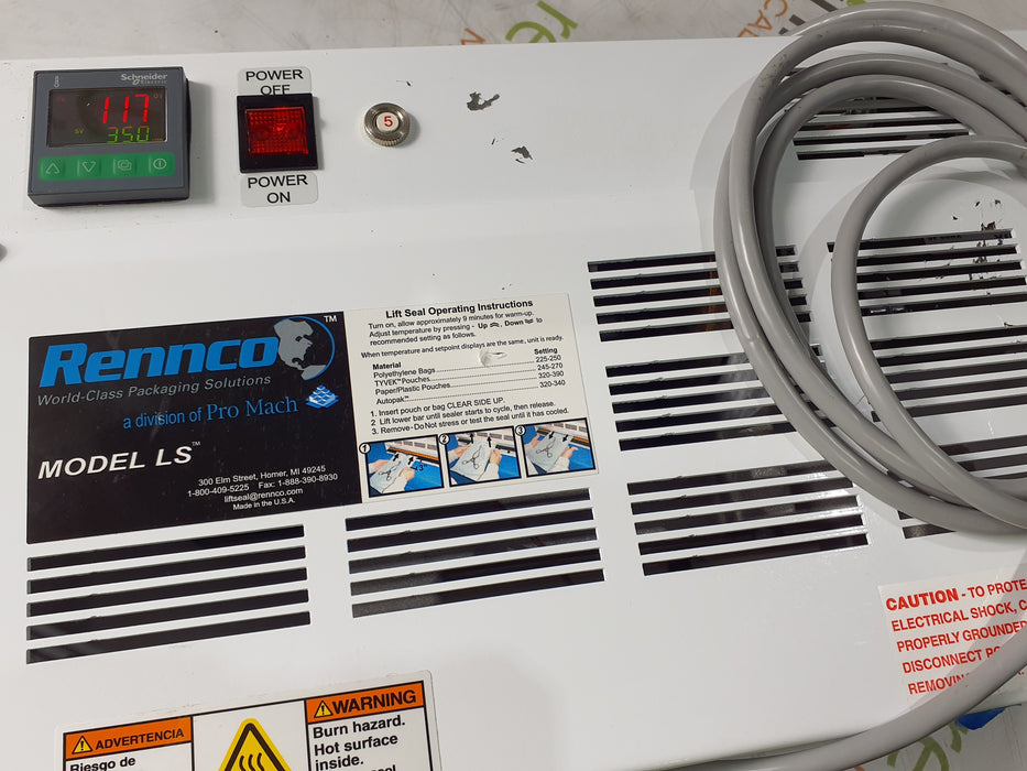 Rennco, Inc LS18D-115 Heat Sealer