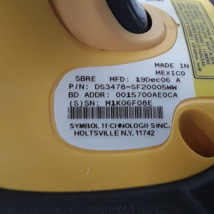 Symbol Technologies, Inc. Symbol Technologies, Inc. Symbol DS3478 Wireless Barcode Scanner Computers Tablets & Networking reLink Medical