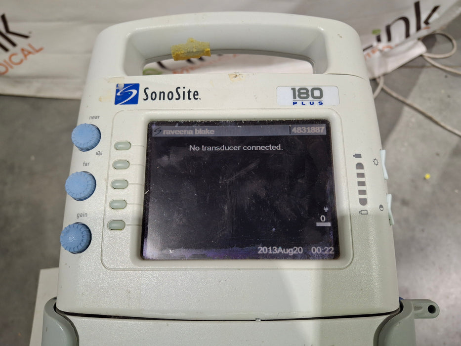 Sonosite 180 Plus Portable Ultrasound