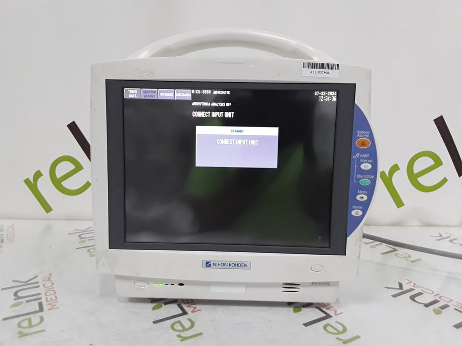 Nihon Kohden BSM-6501A Patient Monitor