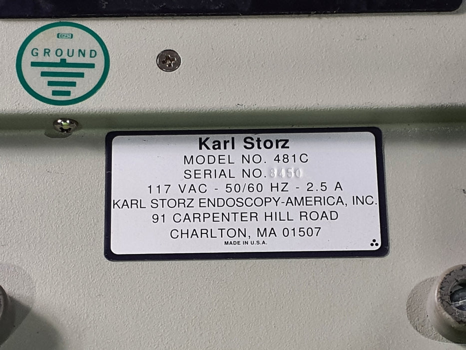 Karl Storz 481C Miniature Light Source