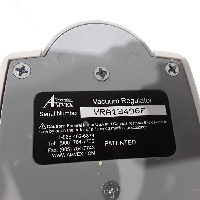 Amvex Vacuum Regulator