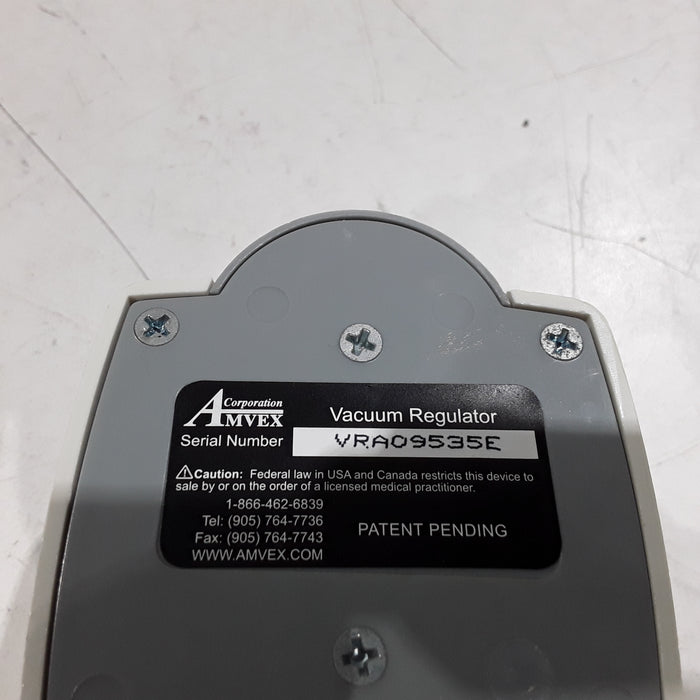 Amvex Vacuum Regulator