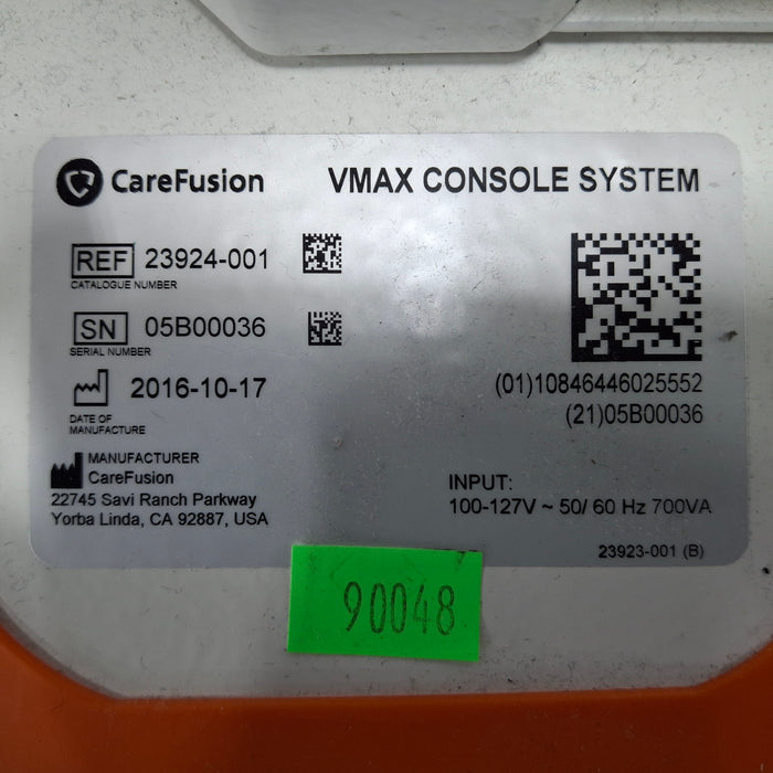 CareFusion Vmax Vyntus Pulmonary Function Test System