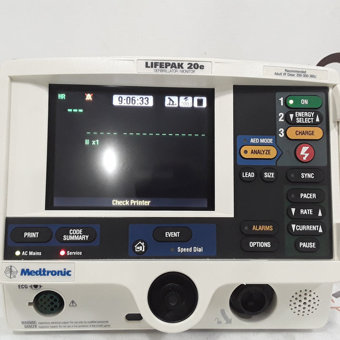 Physio-Control LifePak 20e Defibrillator