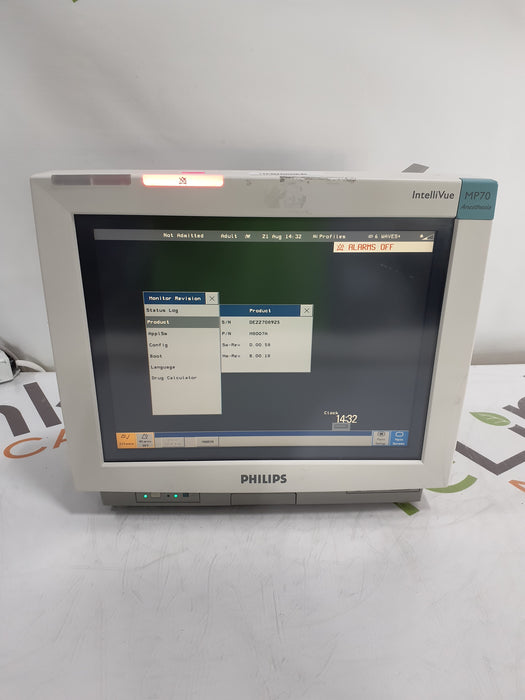 Philips IntelliVue MP70 - Anesthesia Patient Monitor