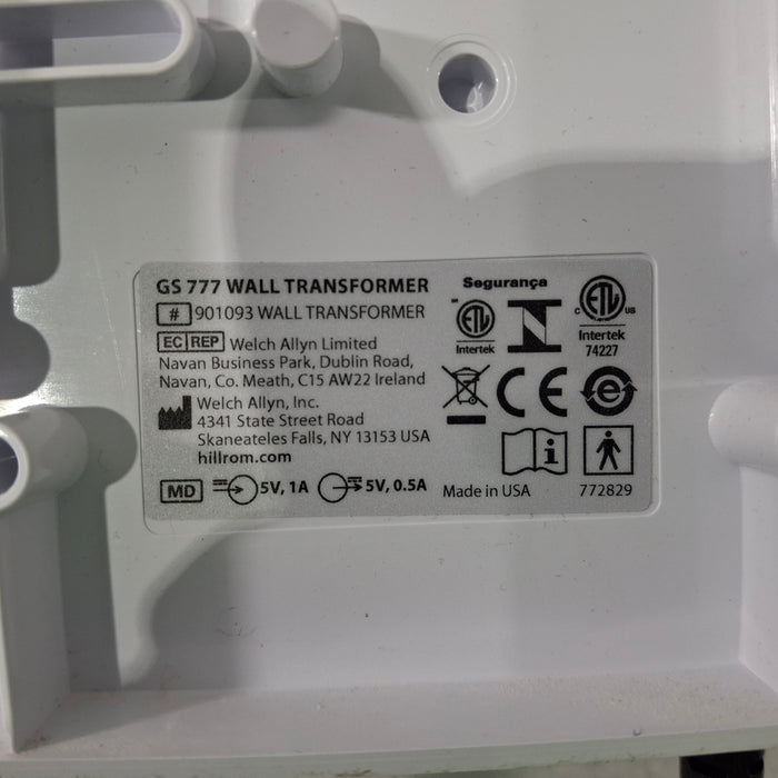 Welch Allyn 777 Otoscope Ophthalmoscope Transformer