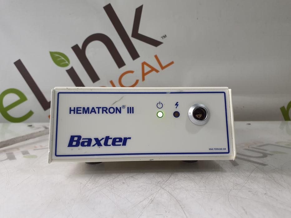 Baxter Hematron III Tube Sealer