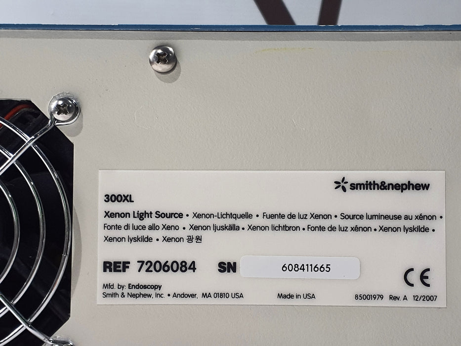 Smith & Nephew Dyonics 300XL Xenon Light Source