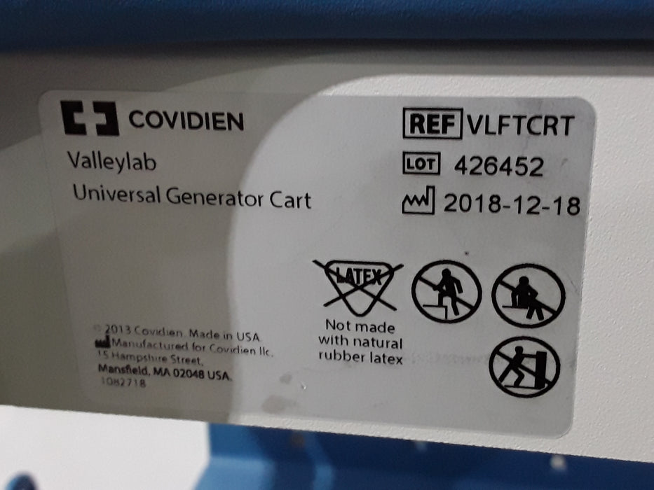 Covidien VLFTCRT FT10 Cart