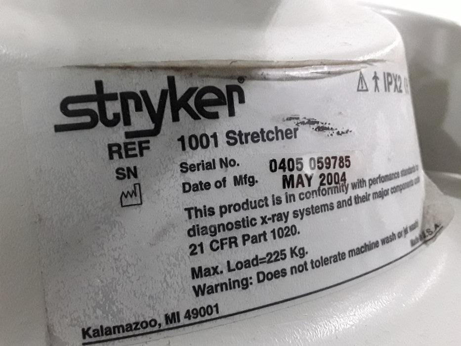 Stryker 1001 ED/PACU Stretcher