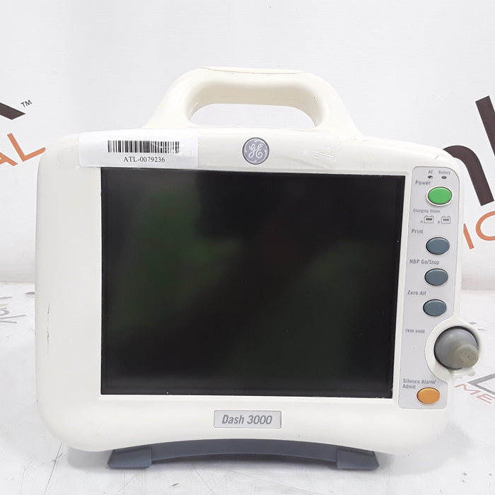 GE Healthcare Dash 3000 - GE/Nellcor SpO2 Patient Monitor