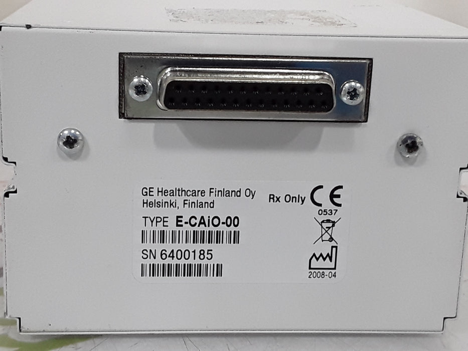 GE Healthcare E-CAiO-00 Gas Exhaust Module