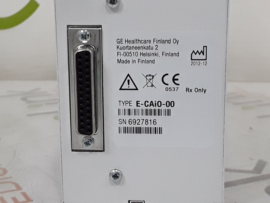 GE Healthcare E-CAiO-00 Gas Exhaust Module