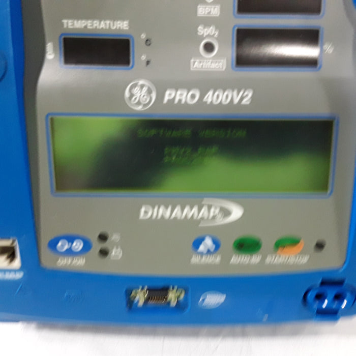 GE Healthcare Dinamap Pro 400V2 Vital Signs Monitor