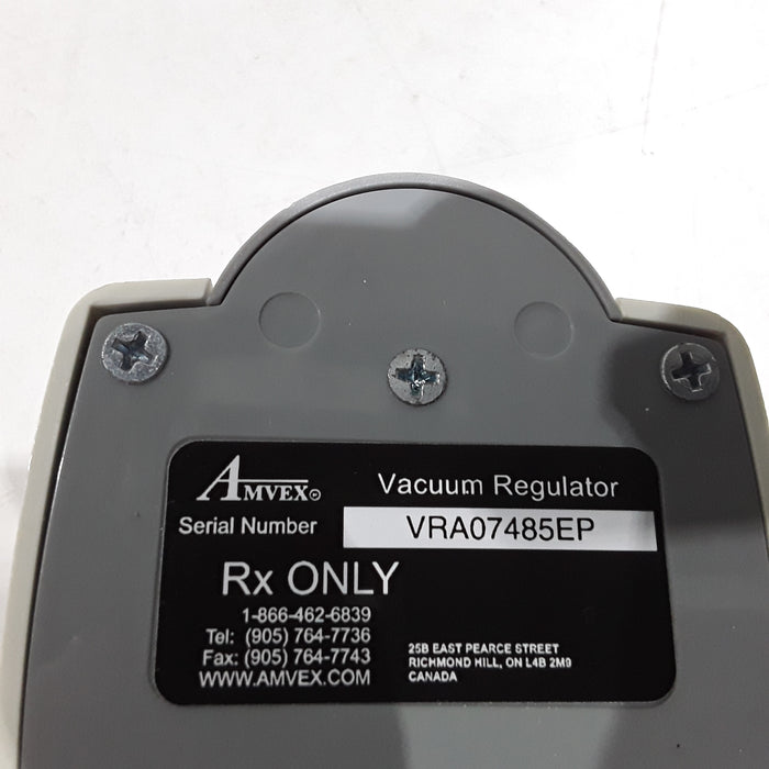 Amvex Vacuum Regulator