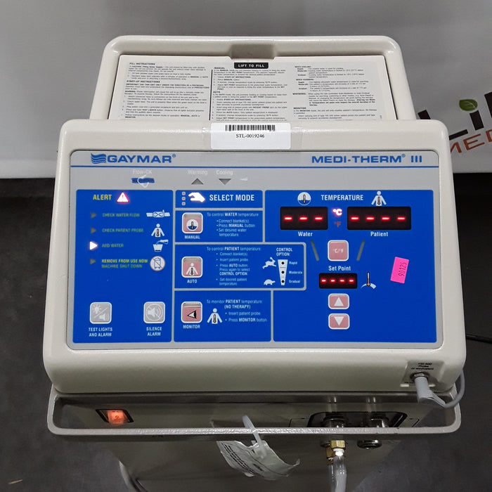 Gaymar Medi-Therm III MTA7900 Hyper/Hypothermia Machine