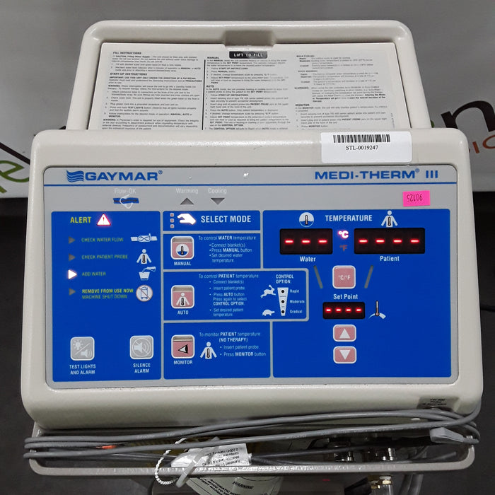 Gaymar Medi-Therm III MTA7900 Hyper/Hypothermia Machine