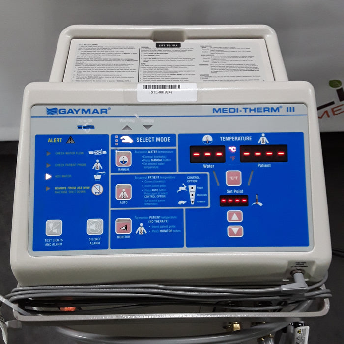 Gaymar Medi-Therm III MTA7900 Hyper/Hypothermia Machine