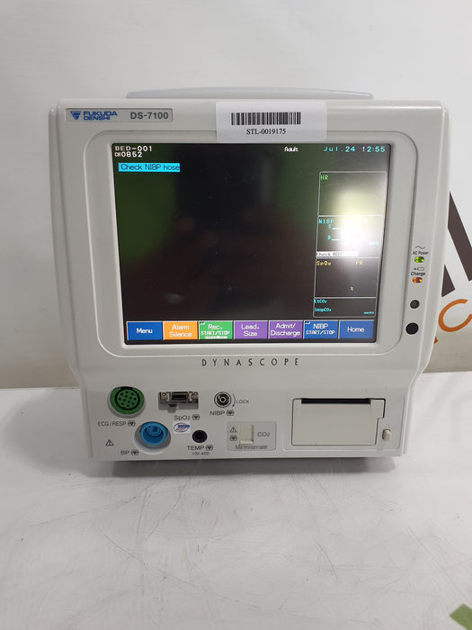 Fukuda Denshi Dynascope DS-7100 Patient Monitor