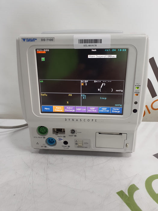 Fukuda Denshi Dynascope DS-7100 Patient Monitor