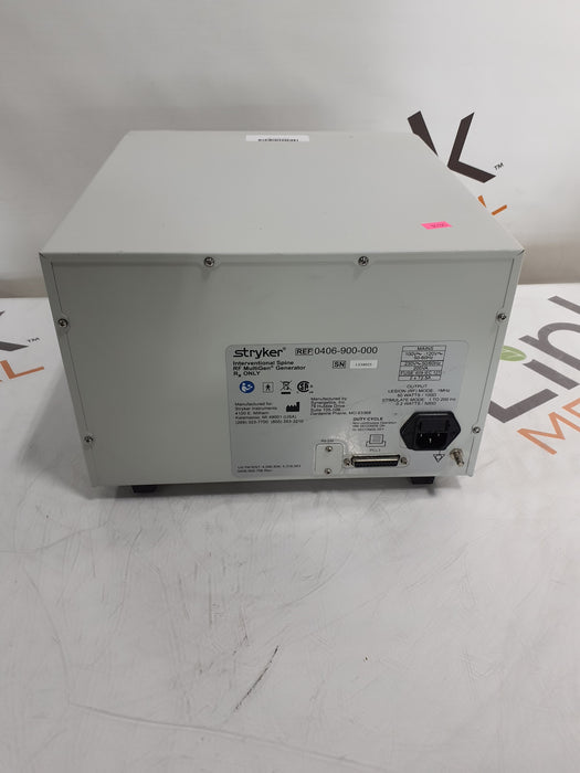 Stryker RF Multigen 0406-900-000 Radiofrequency Generator